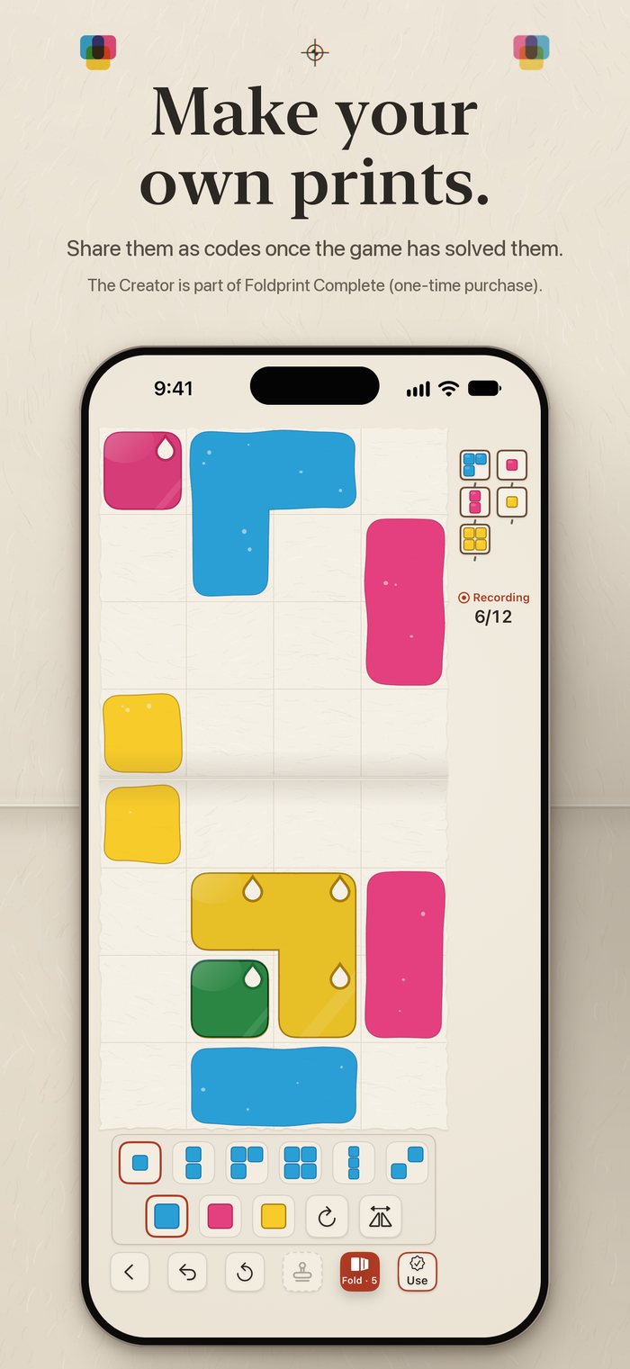 The Creator, iPhone. Headline: Make your own prints.